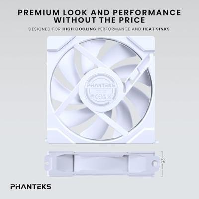 Phanteks PH-F120M25R_G2_DWT01_3P PC-ventilator (b x h x d) 120 x 25 x 120 mm Phanteks PH-F120M25R_G2_DWT01_3P PC-ventilator (b x h x d) 120 x 25 x 120 mm