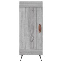 Dressoir 34,5x34x90 cm bewerkt hout grijs sonoma eikenkleurig - thumbnail