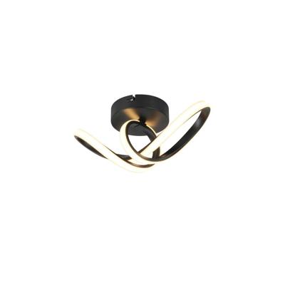 Trio Moderne plafondlampRusa zwart - R63541132