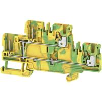 Weidmüller 1548160000 Doorgangsklem 2-etages 5.1 mm Spanveer Groen, Geel 50 stuk(s) - thumbnail