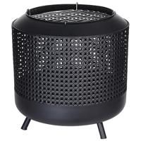 Vuurkorf - met BBQ-rooster - thumbnail