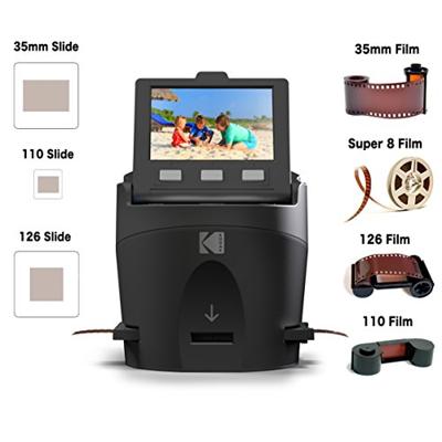 Kodak SCANZA Digital Film Scanner Filmscanner Doorlichtmodule, Geïntegreerd display, Digitaliseren zonder PC, TV-uitgang, Super 8 films - thumbnail