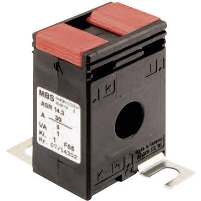 MBS ASR 14.3 60/5A 1,5VA Kl.1 26083 Stroomtransformator Primaire stroom 60 A Secundaire stroom 5 A Doorvoer (Ø):14 mm Steekmontage 1 stuk(s) MBS ASR 14.3 60/5A 1,5VA Kl.1 26083 Stroomtransformator Primaire stroom 60 A Secundaire stroom 5 A Doorvoer (Ø):14 mm Steekmontage 1 stuk(s)