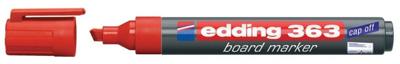 Whiteboardmarker edding 363 schuin 1-5mm rood