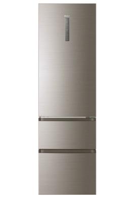 Haier 3D 60 Serie 3 A3FE837CHJ koel-vriescombinatie 371 l D Zilver Haier 3D 60 Serie 3 A3FE837CHJ koel-vriescombinatie 371 l D Zilver