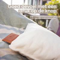 Beurer HK 77 Heaty cashmere-creme Elektrisch kussen Cream - thumbnail