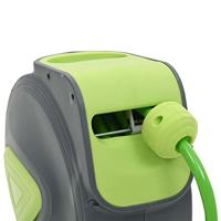 VidaXL Waterslanghaspel automatisch intrekbaar wandmontage 10+1 m - thumbnail