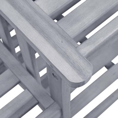 Tuinstoelen met tafeltje en kussens massief acaciahout - thumbnail