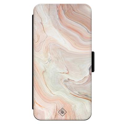 iPhone 13 flipcase - Marmer waves iPhone 13 flipcase - Marmer waves