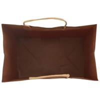 VidaXL Papieren zakken 250 st met hengsels 26x17x25 cm rood - thumbnail