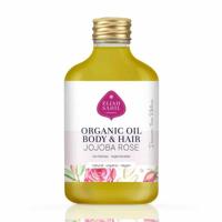 Vegan Huid/Haar Olie Jojoba Roos BIO - thumbnail