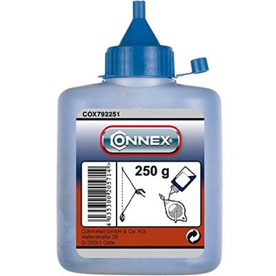 Connex cox792251 slaglijnpoeder 250gr blauw