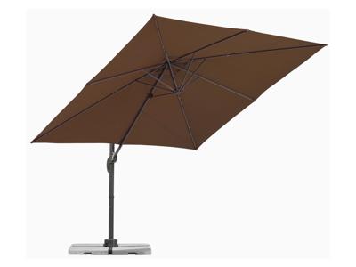 Schneider Zweefparasol Valencia 250 x 250 cm (Mokka) Schneider Zweefparasol Valencia 250 x 250 cm (Mokka)