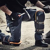 Fento kniebeschermers - Max - hoog ergonomisch - klasse 1 - slijtvast - knie en onderbeen - thumbnail