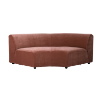 HKliving Jax bank round Royal Magnolia - thumbnail