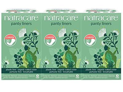Natracare Panty Liners Curved Inlegkruisjes - plasticvrij