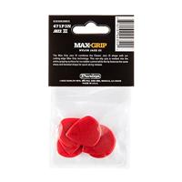 Dunlop 471P3N Max-Grip Jazz III Nylon Pick plectrum set 6 stuks - thumbnail
