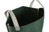 Tas Home ESPRIT Wit Groen Katoen 40 x 40 x 60 cm - thumbnail