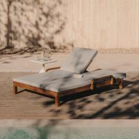 Kave Home 2-persoons Ligbed 'Sonsaura' Eucalyptushout - thumbnail