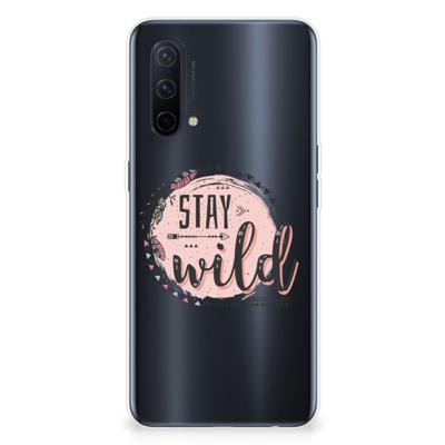 OnePlus Nord CE 5G Telefoonhoesje met Naam Boho Stay Wild OnePlus Nord CE 5G Telefoonhoesje met Naam Boho Stay Wild