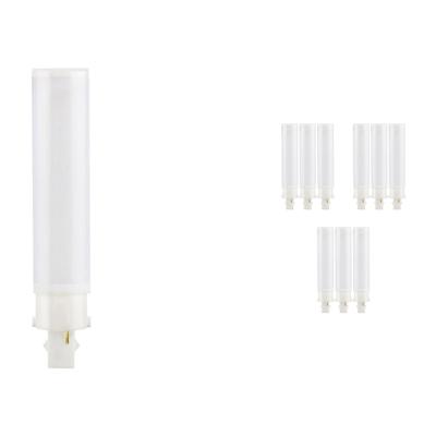 Voordeelpak 10x Osram Dulux-D LED 10W 830 | Warm Wit - 2-Pin - Vervangt 26W