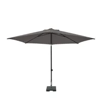 Madison Parasol Mykanos push-up 250cm taupe grade 6 - thumbnail