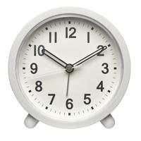 TFA Dostmann 60.1043.02 Wekker Kwarts Wit Alarmtijden 1 Slepend uurwerk (geluidsloos) - thumbnail