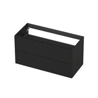 INK - Onderkast 2L Gelakt Gefreesd Tbv Greep - 1000x450x520 Mm - Mat Zwart - thumbnail