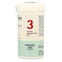 Pflüger Ferrum phosphoricum 3 D12 Schussler 400 Tabletten - thumbnail
