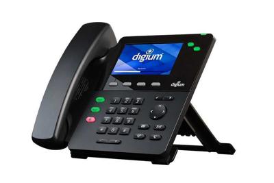 Digium D62 bekabelde handset 2 regels LCD zwart IP-telefoon