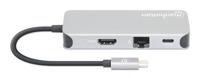 Manhattan 130615 USB-C dockingstation Geschikt voor merk (dockingstation): Universeel USB-C Power Delivery - thumbnail