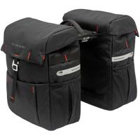 New looxs vigo double mik fietstas - zwart - thumbnail