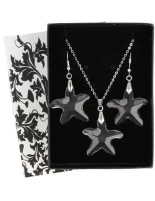 Feng Shui Ster Hanger Oorbellen Set voor Balans en Geluk Feng Shui Ster Hanger Oorbellen Set voor Balans en Geluk