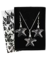 Feng Shui Ster Hanger Oorbellen Set voor Balans en Geluk - thumbnail