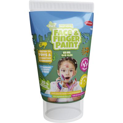 Boti Natural face & fingerpaint tube - groen, 65ml