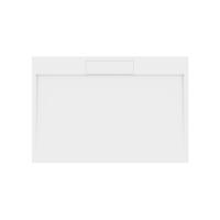 Douchebak Marmer Sapho Irena 130x90x3.5 cm Rechthoek Wit Sapho - thumbnail