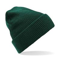 Beechfield CB425 Heritage Beanie - Bottle Green - One Size - thumbnail