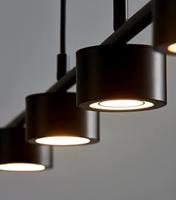 Nordlux 4-lichts hanglampClyde zwart design - 2010813003 - thumbnail