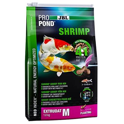JBL Propond Shrimp M 1kg - Hoogwaardig Koi Voer 15-85cm voor Gezonde Groei & Intense Kleuren