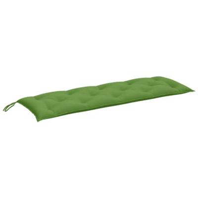 VidaXL Tuinbankkussen 150x50x7 cm stof gemêleerd groen