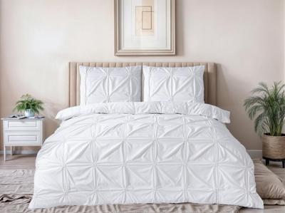 Sleeptime Punch pintuck Wit 240 x 200/220 cm