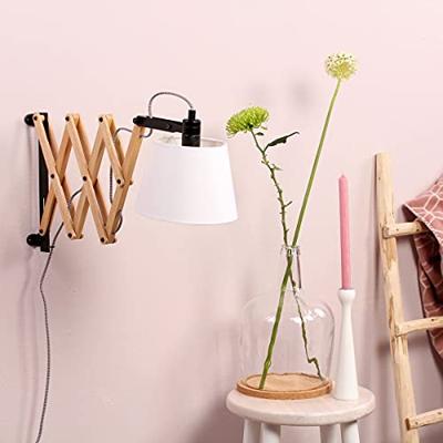 Mexlite Wandlamp liv 8852be berken Mexlite Wandlamp liv 8852be berken