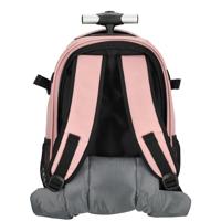 Enrico Benetti Innsbruck backpack trolley cabin luggage - laptop 17 inch-Old Pink - thumbnail