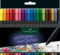 Faber Castell Fineliner Grip 0,4mm - etui a 20 stuks - thumbnail