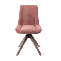 Jesper Home Umedo eetkamerstoel Scarlet Grain revolve oak walnut - thumbnail