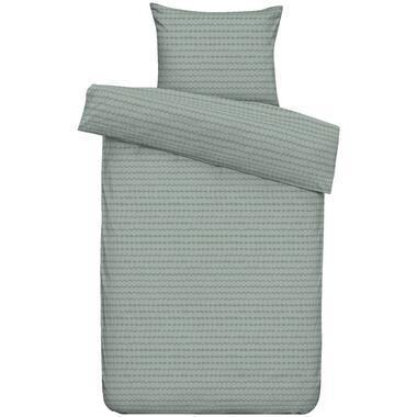 Dekbedovertrek Becky - groen - 140x220 cm - Leen Bakker