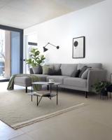 Noa grijs kussenhoes 30 x 50 cm - thumbnail