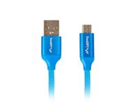 LANBERG CABLE USB 2.0 MICRO-B (M) - A (M) 1M QC - thumbnail