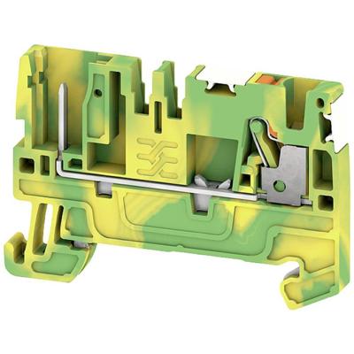 Weidmüller 2675840000 Aardingsklem Push-In-klem, Steekaansluiting Groen-geel 50 stuk(s)