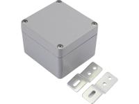 TRU COMPONENTS 92022c00233 Universele behuizing 115 x 65 x 55 Gegoten aluminium Lichtgrijs 1 stuk(s) - thumbnail